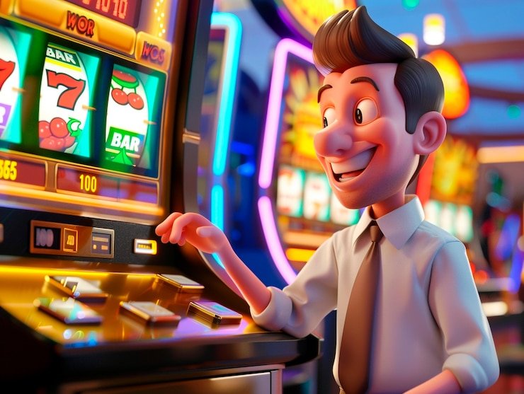 Meja Bandar Poker di prediktor angka menampilkan dealer, pemain, dan kartu dibagikan dengan jelas